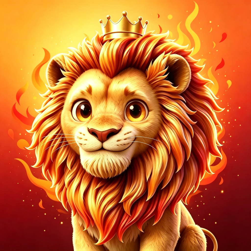 Pride lion emblem